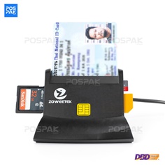 ZOWEETEK ZW-12026-6 Smart Card Reader เครื่องอ่านบัตรสมาร์ทการ์ด