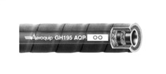 AEROQUIP, GH195-6, 3/8" HOSE x 2M C/W 1A10DL6 ONE END & ,1A8DLB6, OTHER END