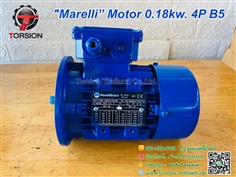 Marelli Motor 0.18kw. 4P B5(หน้าแปลน) 3Phase