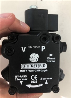 Suntec oil pump AS67C-K-7446 ปั๊มน้ำมันดีเซลเครื่อง 1 หัวฉีด B40A
