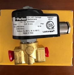 Parker-Lucifer oil valve 121K2423 19W 230/240 V 50/60 Hz Weishaupt RMS 7-11