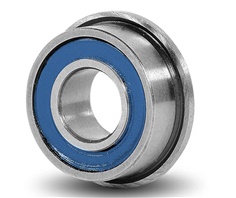 F688-ZZ Stainless Steel Miniature Flanged Ball Bearing SS F 688 W6 2RS / SS F688 W6 2RS ( 8 x 16 x 6 mm.) = 20 PCS