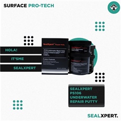Seal X-Pert PS106 (Underwater Repair Putty)  กาวอีพ็อกซี่ (A+B) กาวอีพ็อกซี่ซ่อมงานโลหะในที่เปียกชื้น อีพ็อกซี่ผสมเซรามิก แห้งตัวใต้น้ำได้ 