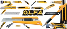 จำหน่าย คัทเตอร์ โอฟ่า และใบมีด OLFA, แผ่นยางรองตัด OLFA บริการจัดส่งสินค้าทั่วประเทศ