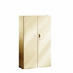 Double swing door cabinet with 1 shelf 900w x 400D x 1550H mm.