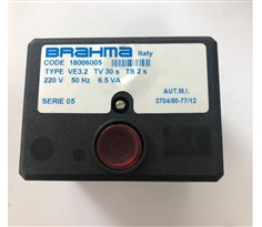 Brahma VE3.2 gas control box TV 30 s TS 2s 220V 50 Hz 6.5 VA Series 05