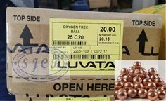 Copper Anode Ball Oxygen Free
