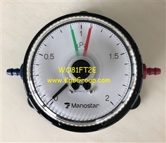 MANOSTAR Differential Pressure Gauge WO81FT2E