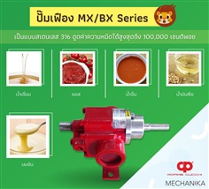 เกียร์ปั๊ม (Gear Pump) CUCCHI MX/BX Series