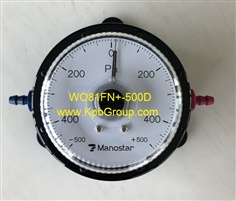 MANOSTAR Differential Pressure Gauge WO81FN+-500D