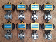 SANITARY BUTTERFLY VALVE WELD END