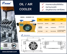 Oil/ Air cooler AH0608T-CA