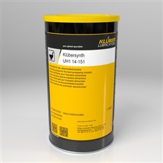 Klubersynth UH1 14-151 Synthetic lubricating grease for the food and pharmaceutical processing industry ( 1 kg./ CAN )