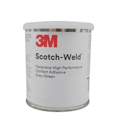 3M, 021200-19891, Scotch-Weld EC-1357 Gray-Green Neoprene High Performance Contact Adhesive - Pint Can