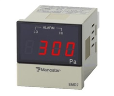 MANOSTAR Digital Micro Differential Pressure Gauge EMD7D3N1 Series