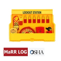 ชุดเก็บอุปกรณ์ MARRLOG PC Material Combined Lockout Station (BD-B103)