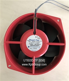 ROYAL Electric Fan UT655D-TP[B56], Red