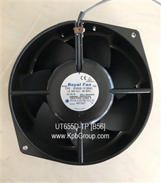 ROYAL Electric Fan UT655D-TP [B56], Black