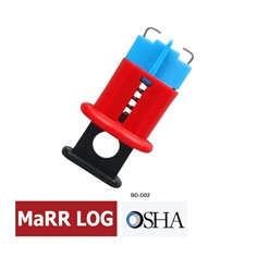 ตัวล็อคนิรภัย MaRR LOG Miniature Circuit Breaker Lockout Electrical Lockout (BD-D02)
