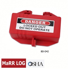 ชุดเก็บปลั๊กนิรภัย MaRR LOG Electrical Plug Lockout (BD-D42)