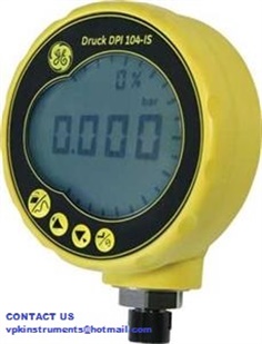 Intrinsically Safe Digital Pressure Gauge Druck DPI104IS-1-04-G
