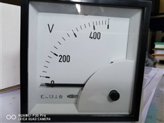 Analogue Voltmeter AC, 68 x 68 mm