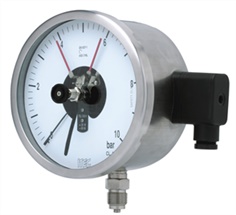 P502 ALL SS ELECTRIC CONTACT PRESSURE GAUGE