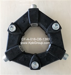 MIKI PULLEY Rubber Body with Bolt CF-A-016-OB-1360