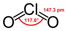 คลอรีนไดออกไซด์   สารฆ่าเชื้อ  Chlorine dioxide   ใช้พ่นฆ่าเชื้อสำหรับพื้นผิว