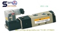 V5211-06-24DC Solenoid valve 5/2 size 1/8" ไฟ 24DC Pressure 0-10 bar ใช้ควบคุมทิศทางลม จากใต้หวัน ส่งฟรีทั่วประเทศ