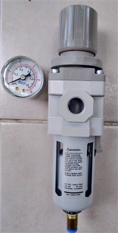 SAW400-04BDG Filter Regulator Lubricator 1 Unit size 1/2" ออโต้ กรอง ระบาย ฝุ่น Pressure 0-10 bar จากเกาหลี ทนทาน ส่งฟรี