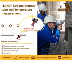“LAND” Stream reformer tube wall temperature measurement.