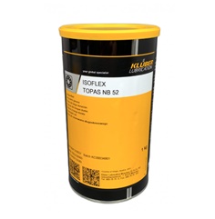 KLUBER ISOFLEX TOPAS NB 52 Kluber ISOFLEX Topas NB 52 Synthetic rolling, plain bearing grease 1Kg./CAN