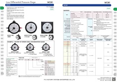 Manostar WO81FS 200D ,#manostar Differential Pressure Gauge / Low Pressure Manostar Gauge range  0 pa to 200 pa
