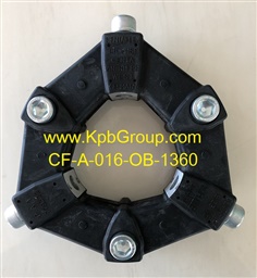 MIKI PULLEY Rubber Body With Bolt CF-A-xxx-OB Series
