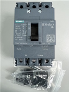 Siemens 3VM1050-4ED32-0AA0 MCCB 100AF/50AT 36kA