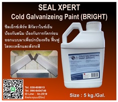 Seal Xpert Coldgalvanize Paint (Bright) ซีลเอ็กซ์เพิร์ท สีบรอนส์เงิน สีกัลวาไนซ์เย็นป้องกันสนิม สีบรอนส์เงิน