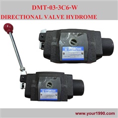 วาล์วควบคุมทิศทางแบบมือโยก (hydraulic manual directional valve) 