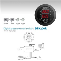 DPX200R  Series Digital pressure multi switch (Remote display type)