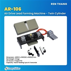AR-106 Air Drive Lead Forming Machine - Twin Cylinder