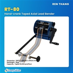 RT-80 Hand-crank Taped Axial Lead Bender
