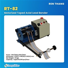 RT-82 Motorized Taped Axial Lead Bender