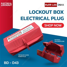 Electrical Plug Lockout BD-D43