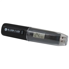 EL-USB-1-LCD เครื่องบันทึกค่าอุณหภูมิบรรยากาศ USB ในตัว