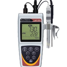 Eutech ph450 เครื่องวัดค่า pH กันน้ำแบบใช้มือถือ