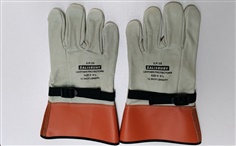  ถุงมือหนังงานไฟฟ้าแรงสูง( Leather Gloves )