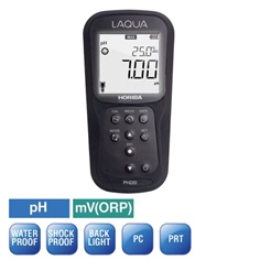 LAQUA PH220 เครื่องวัดค่า pH/ORP/อุณหภูมิแบบใช้มือถือ
