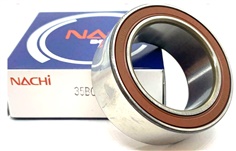 32BD5220 ( 32 x 52 x 20 mm.) NACHI Angular Contact Ball Bearing Double Row bearing, Compressor Clutch Bearing L32/52-2RS