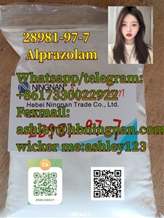 cas 28981-97-7  Alprazolam Factory wholesale supply, competitive price!
