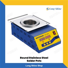 Round Stainless Steel Solder Pots